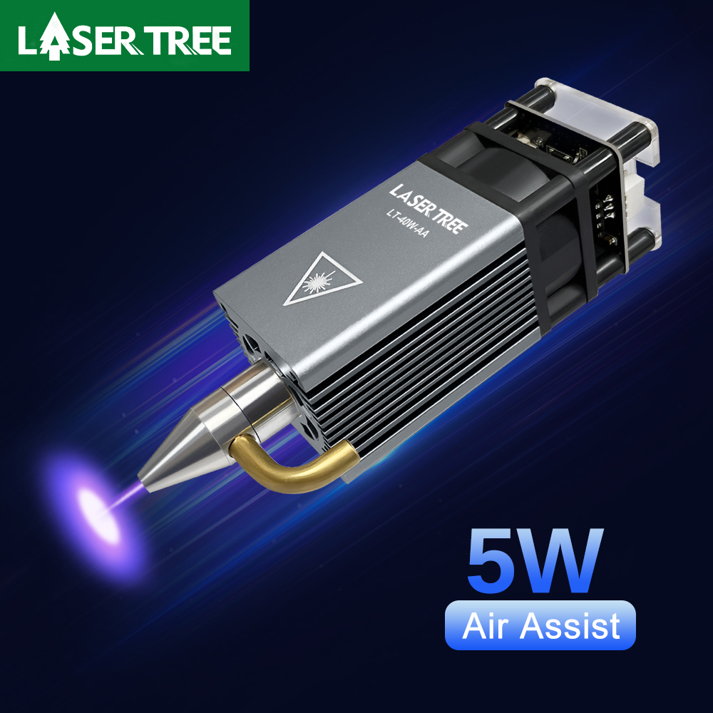 LASER TREE 5W Air Assist Metal - огляд і ціна Industrial Laser Engraver