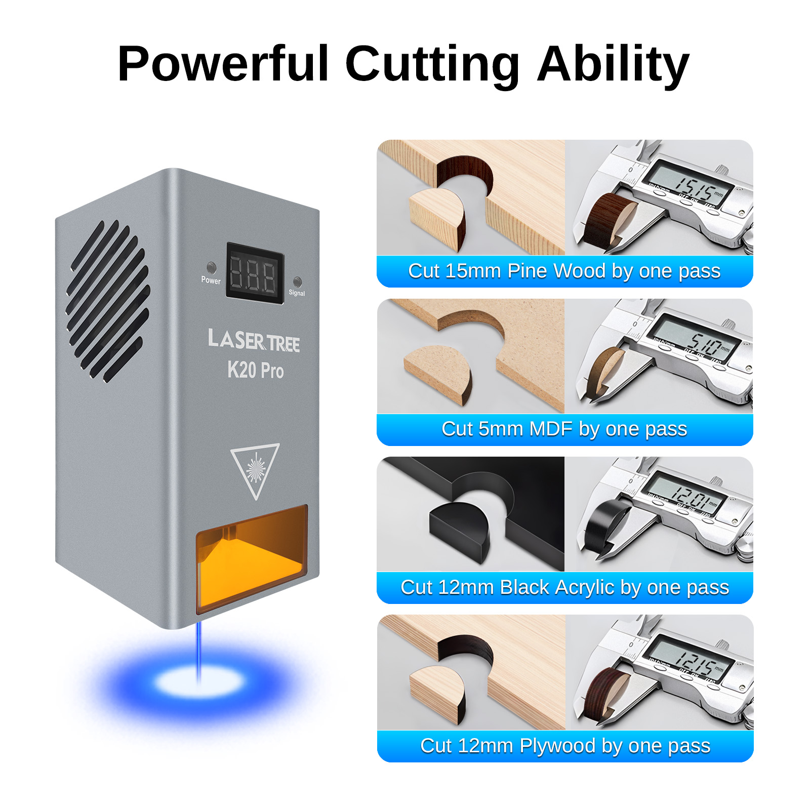 LASER TREE 10W 20W 30W 40W Opt - огляд і ціна Industrial Laser Engraver