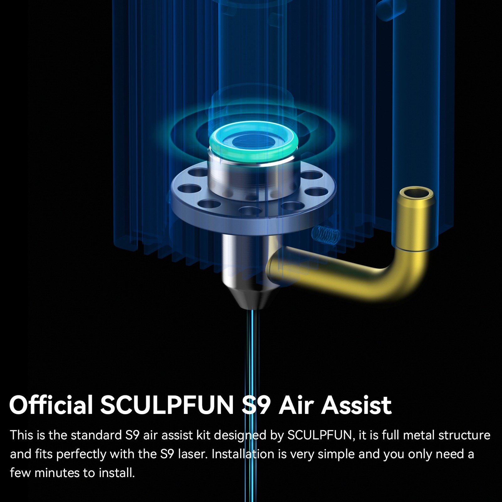 SCULPFUN Laser Engraver Air As - огляд і ціна Industrial Laser Engraver