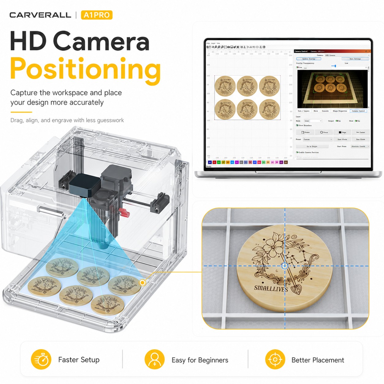 Carverall A1 Pro Laser Engravi - огляд і ціна Laser Marking Machine