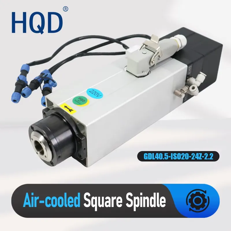 Poland Shipped HQD GDL40.5-ISO - огляд і ціна Cnc Spindle Motor