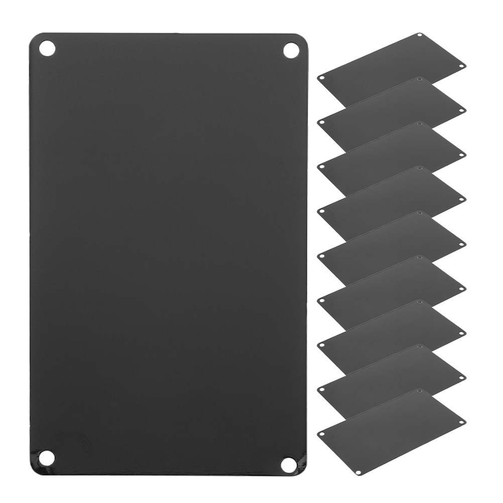 10Pcs Blank Aluminum Nameplate - огляд і ціна Industrial Laser Engraver