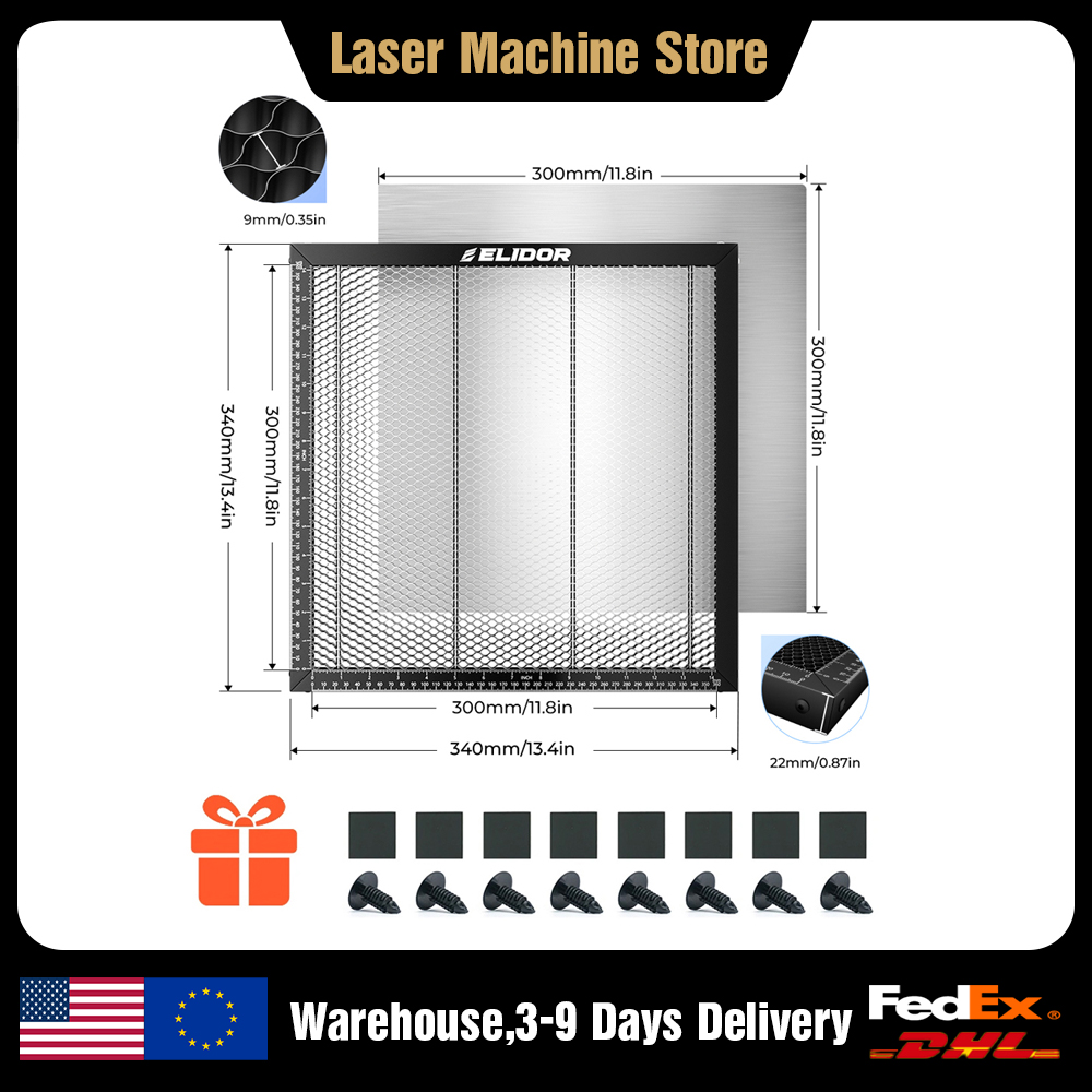 ELIDOR Laser Honeycomb Working - огляд і ціна Honeycomb Laser Bed