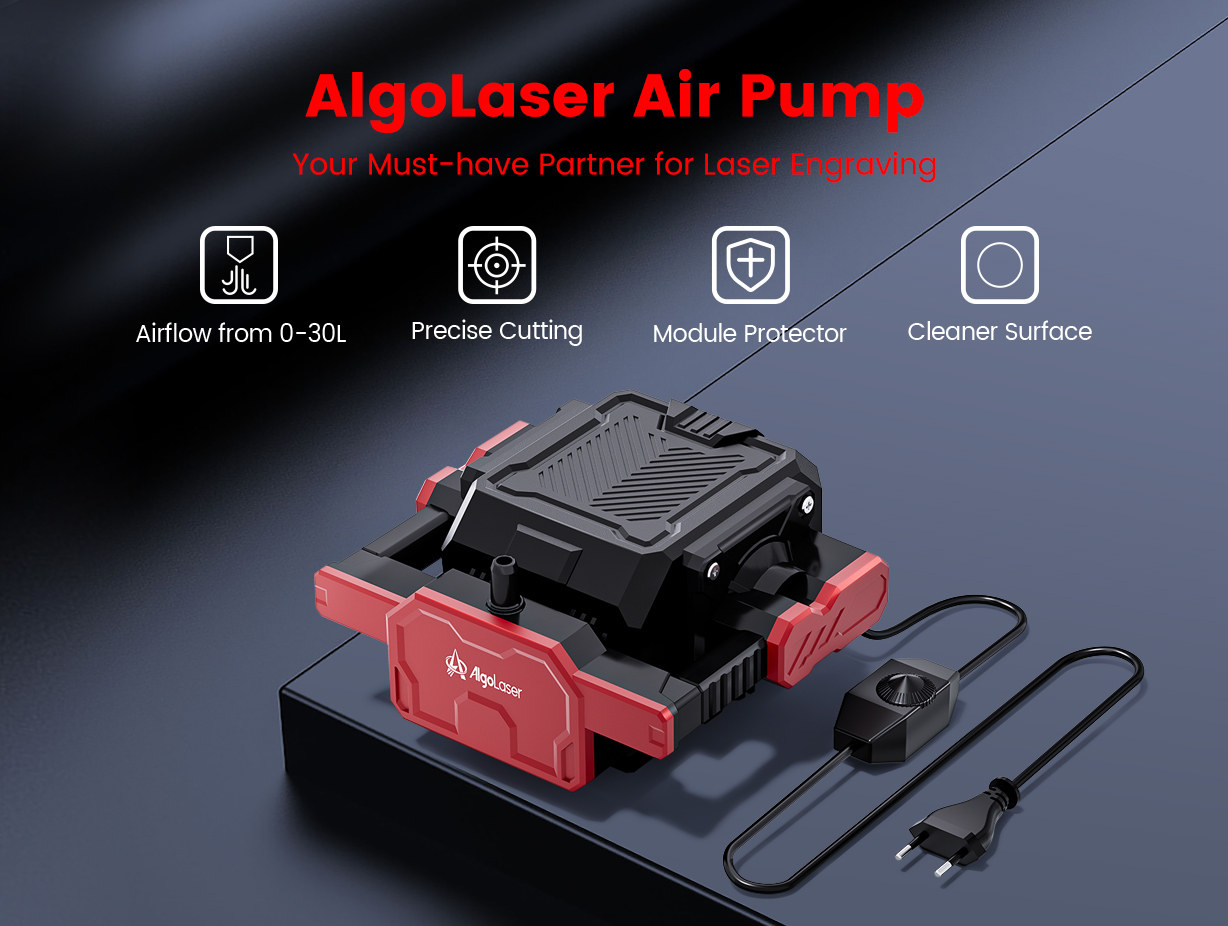 AlgoLaser Adjustable Air Assis - огляд і ціна Industrial Laser Engraver