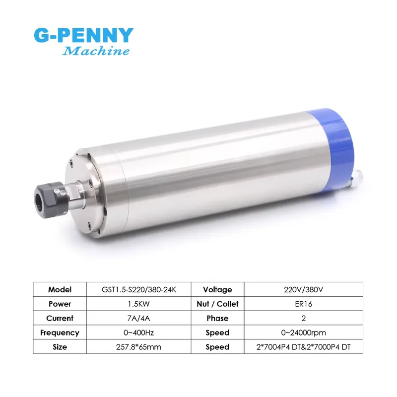 Customization G-PENNY 110v/220 - огляд і ціна Cnc Spindle Motor