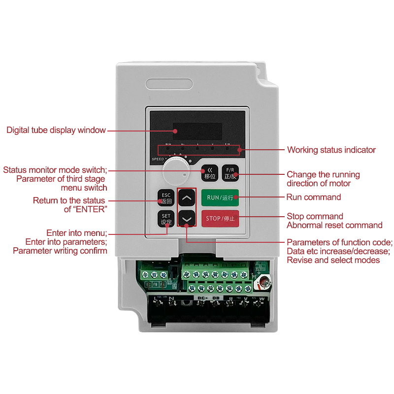 1.5kw 110v/220v/380vac Inverte - огляд і ціна Cnc Spindle Motor