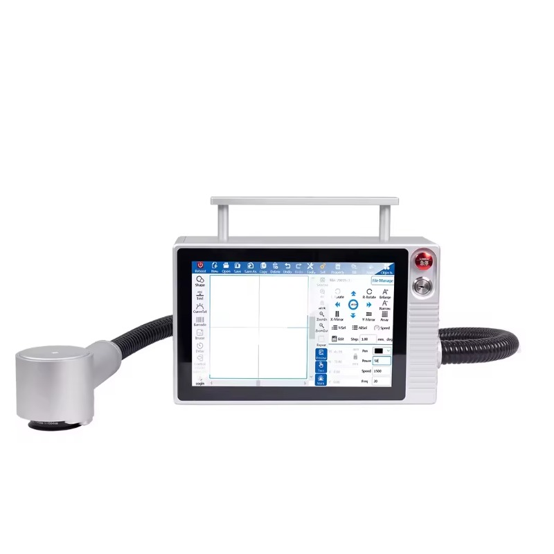 18W Air-cooled Data Matrix Fib - огляд і ціна Laser Marking Machine